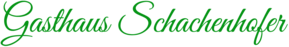 Logo Gasthaus Schachenhofer